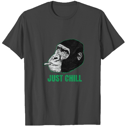Gorilla Monkey Chill Chimpanzee gift T Shirts