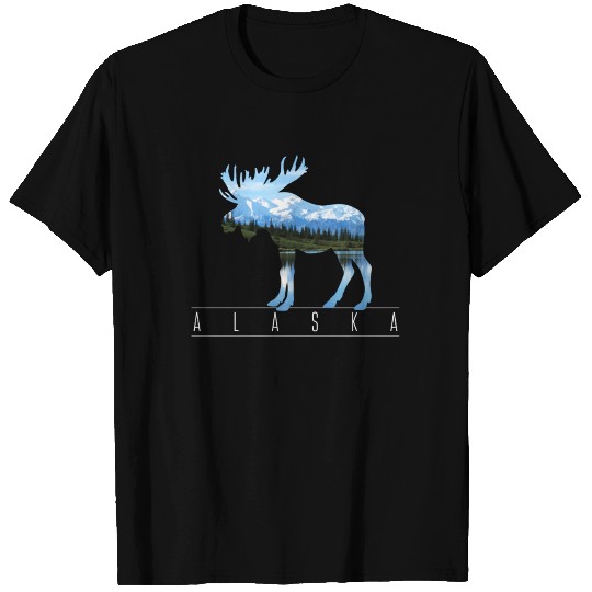Alaska - Moose Nature Outdoor Gift T Shirts