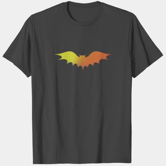 Halloween bat orange T Shirts