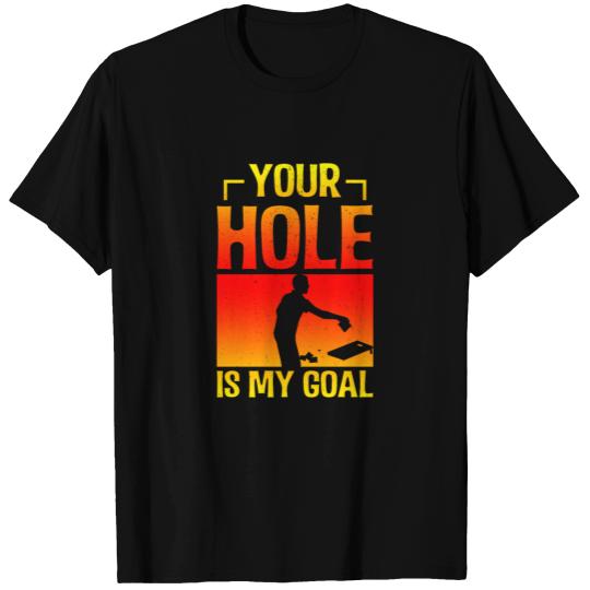 Cornhole Game Goal Sand Sack Sport Corn Hole T Shirts