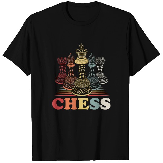 Chess Checkmate Game Strategy Match King Queen T Shirts