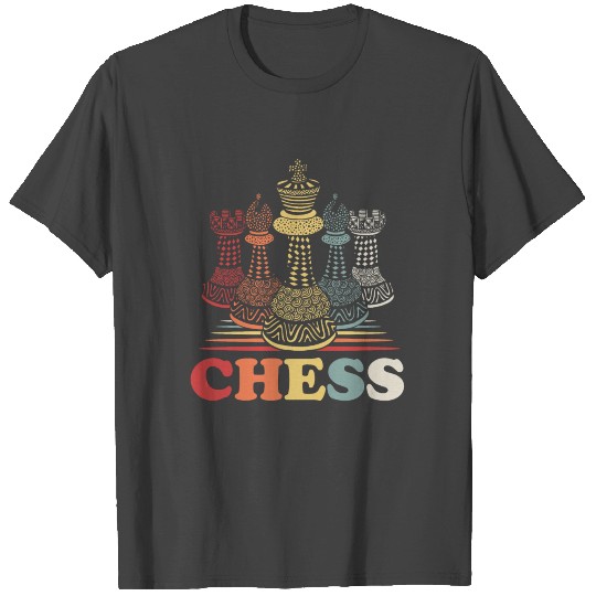Chess Checkmate Game Strategy Match King Queen T Shirts