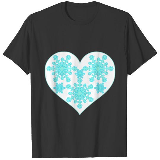 Heart Snow T-shirt
