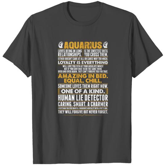 Aquarius Amazing In Bed T Shirts