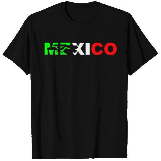 Mexico Mexican Flag T Shirts