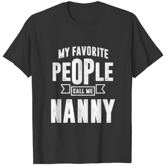 Favorite Nanny T-shirt