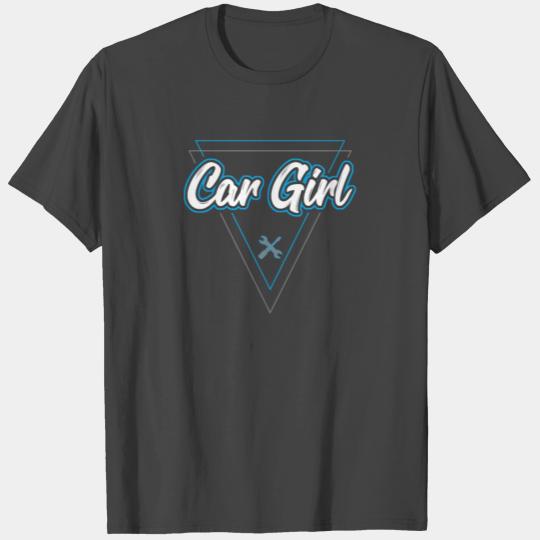 CAR GIRL | Blue T Shirts