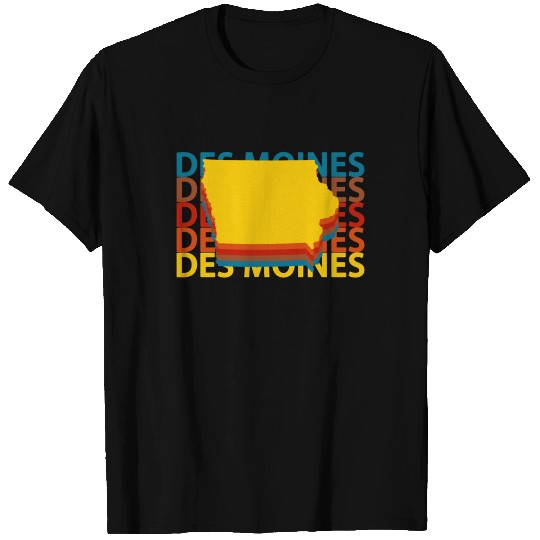 Des Moines Iowa Souvenirs IA Repeat T Shirts