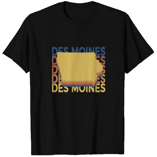 Des Moines Iowa Souvenirs IA Repeat T Shirts