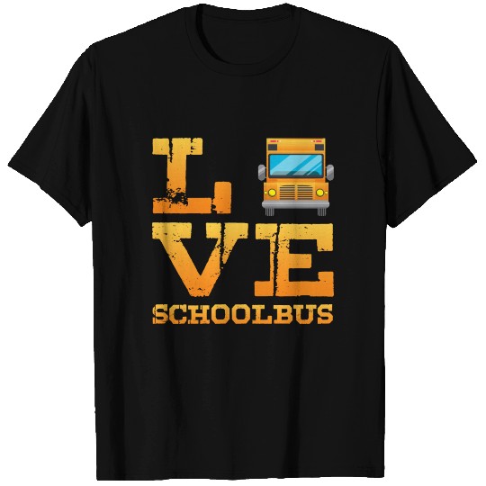 school bus T Shirts