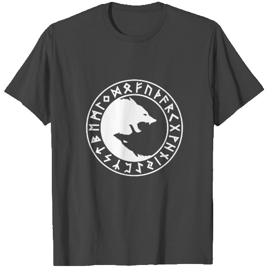FENRIR ying yang to Norse Odin Viking Ragnarok Tho T Shirts
