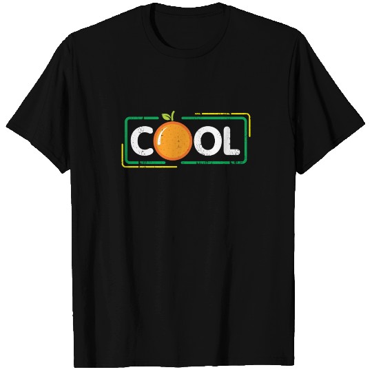 Cool Orange Fruit kids summer gift birthday party T Shirts