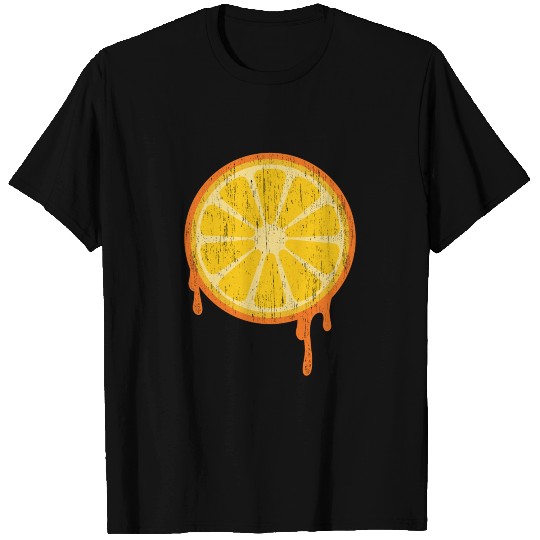 Orange Juice Simple Drawing kids design gift T Shirts