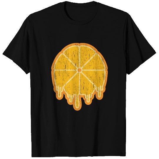 Simple Orange Juice Drawing summer outfit T Shirts