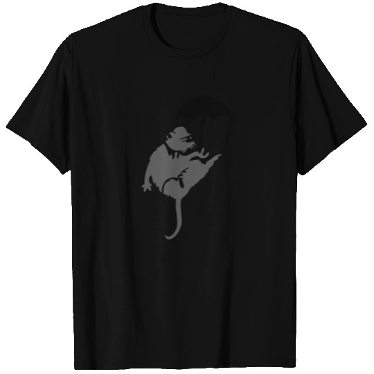 Banksy Flying Rat T Shirts