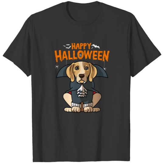 Happy Halloween Beagle Dracula Vampire Gift Dog Co T Shirts
