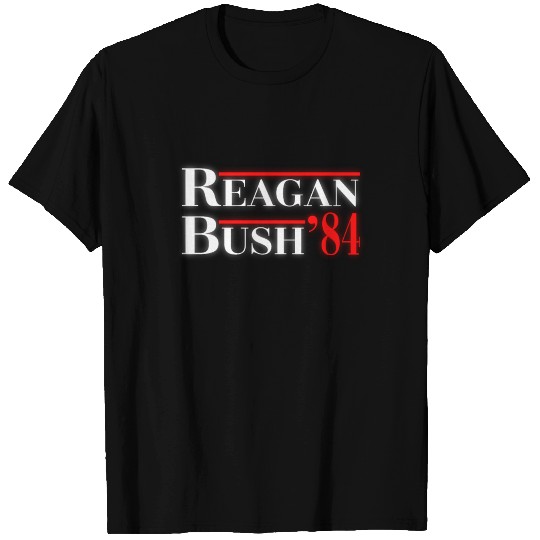 Reagan Bush 84 T Shirts