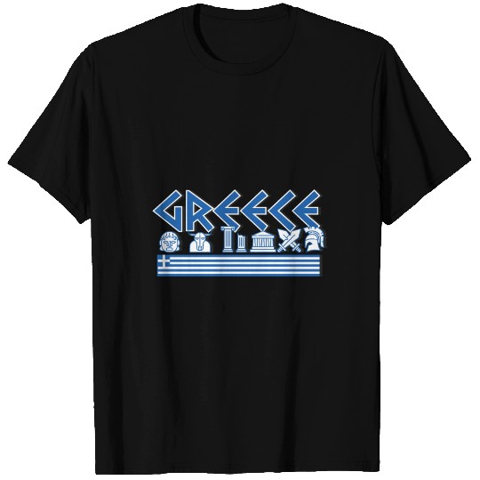 Greece - Zeus Greek mythology God T Shirts