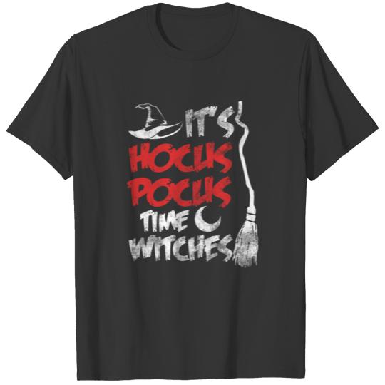 hocus locus magic magician witch evil halloween T-shirt