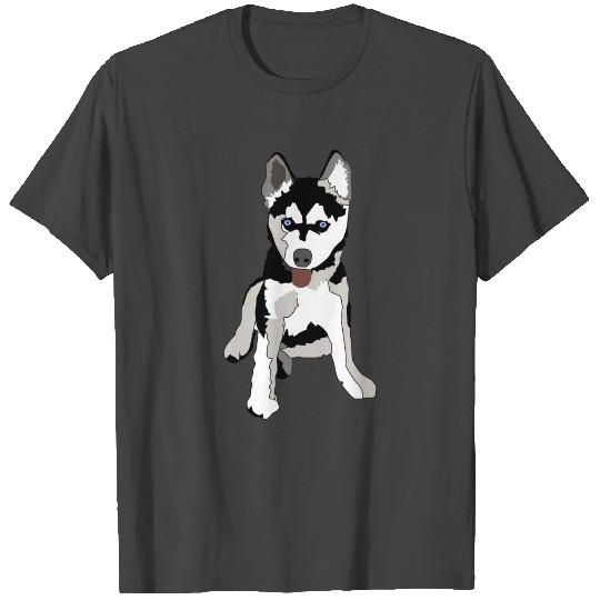 Husky Alaskan Alaska Puppy T Shirts