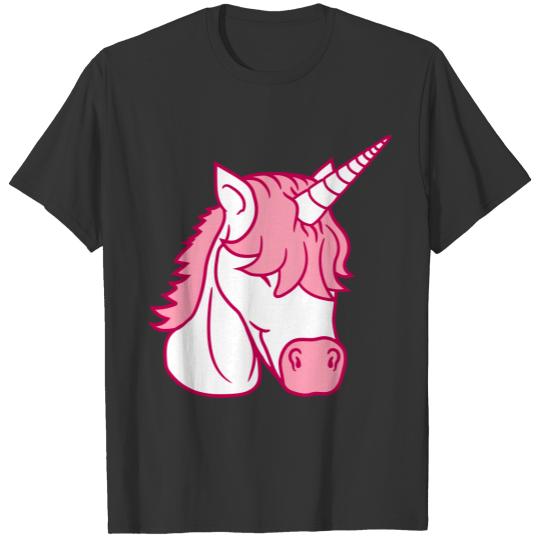 unicorn horse horn unicorn mythical creature pony T-shirt