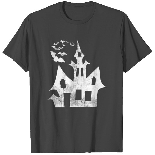 Halloween haunted house witch scary witchcraft T Shirts