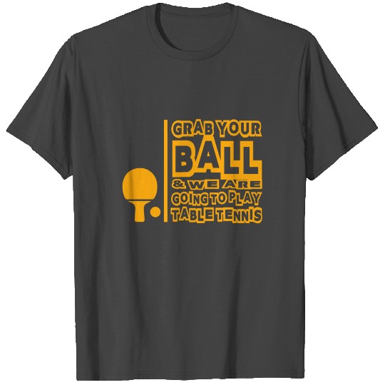 TABLE TENNIS DESIGN T Shirts