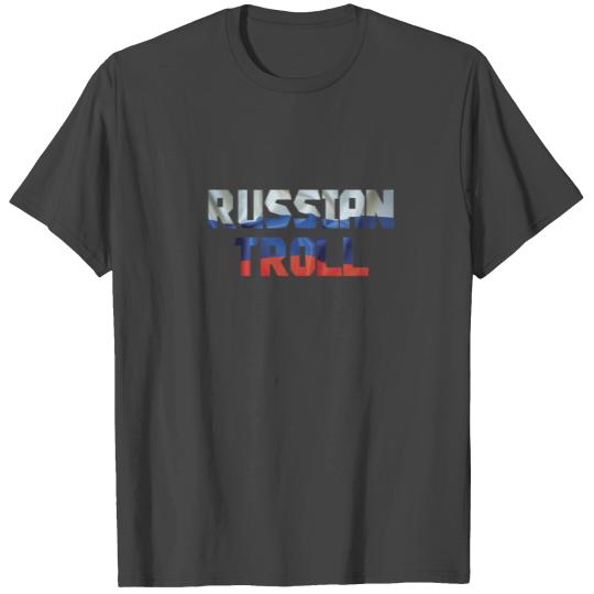 Easy Funny Halloween Costume Russian Troll Trump Putin Spy T Shirts