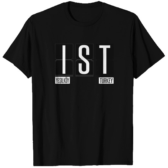 IST - Istanbul Turkey Airport Code Gear T Shirts