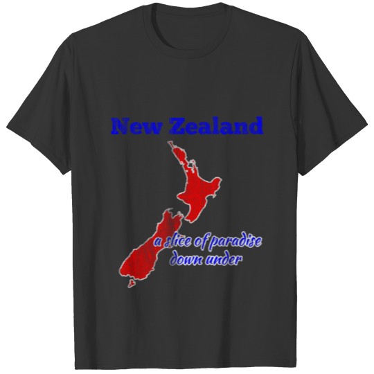 New Zealand Island T-shirt