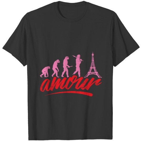 Amour Christmas Love France French Paris T Shirts