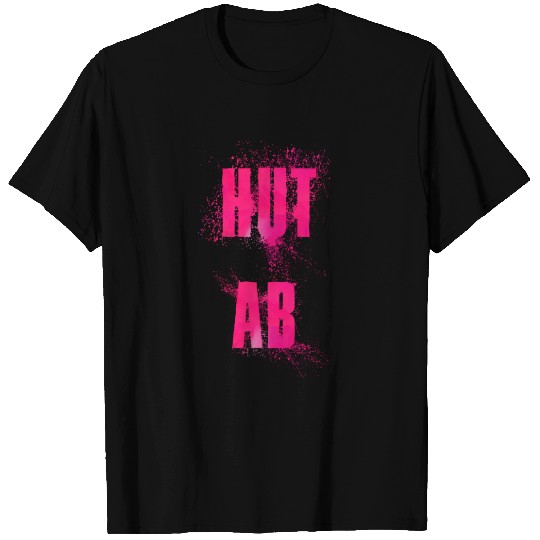 Hut Ab Word Art T Shirts