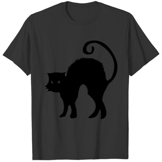 halloween cat T-shirt