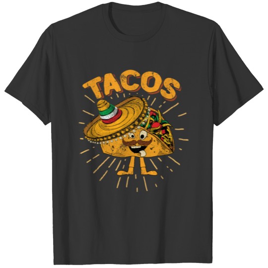 Taco Novelty Cinco De Mayo Taco Lover T-shirt