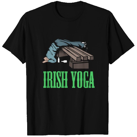 Irish Yoga - Ireland Drinking Drink Party Gift T Shirts