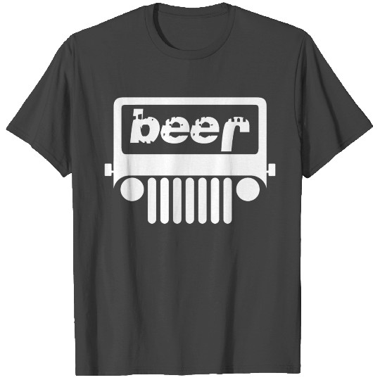 Adult Beer Jeep T Shirts Design Funny Drinking