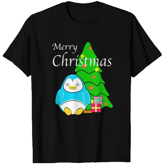 Penguin Christmas tree, gift, gift idea T Shirts
