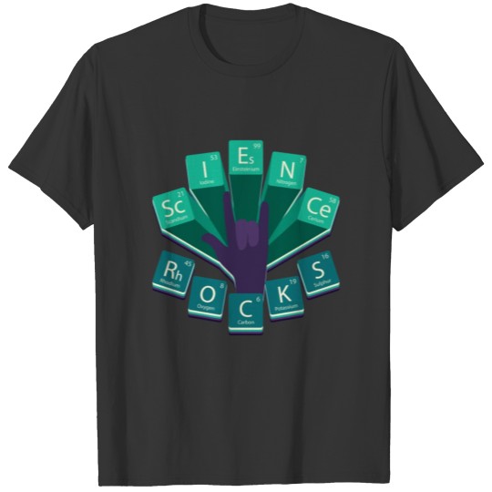 Science Rocks Periodic System Chemistry Gift T-shirt