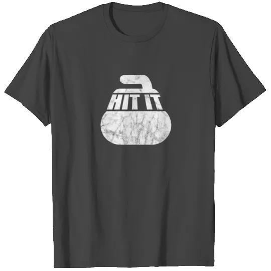Curling wintersports Ice T Shirts
