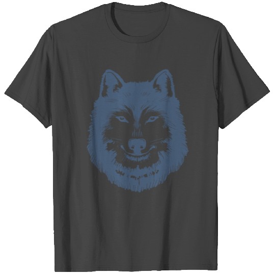 the Big Bad wolf Head - bad wolf face T Shirts