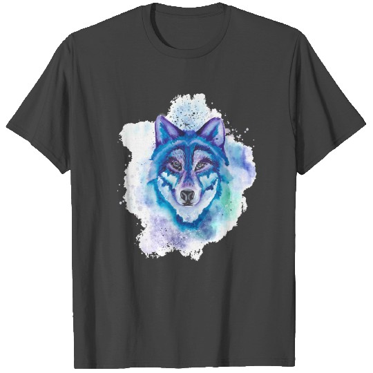 the Big Bad wolf Head - bad wolf face T Shirts