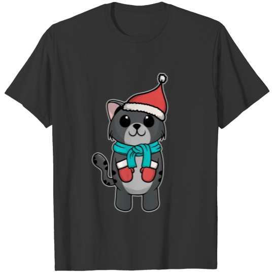 Animal child cat christmas winter gift T Shirts