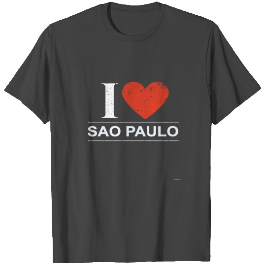 I Love Sao Paulo T Shirts