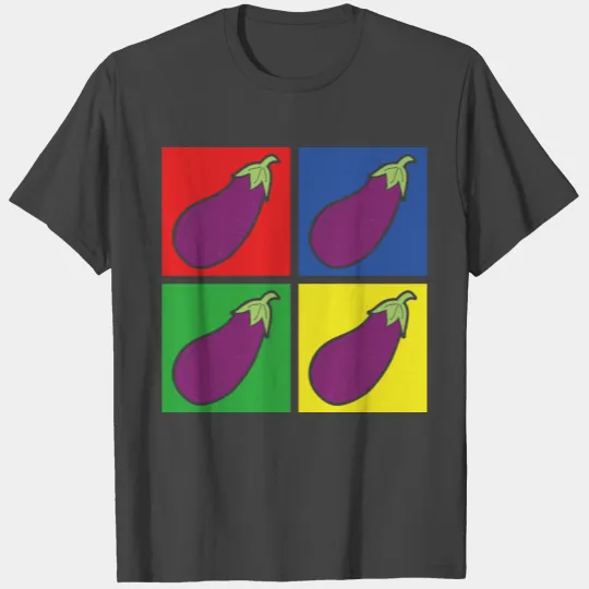 Eggplant Veggie T Shirts