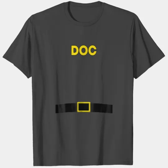 Doc Dwarf Halloween Costume Orange T Shirts
