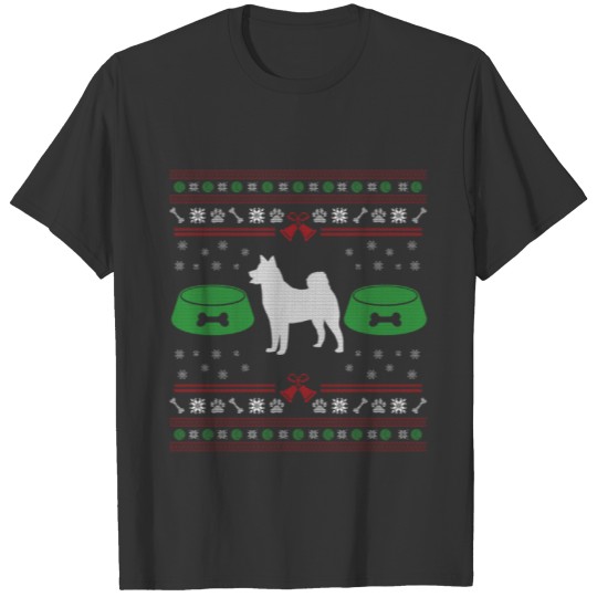 Dog ugly sweater gift T-shirt