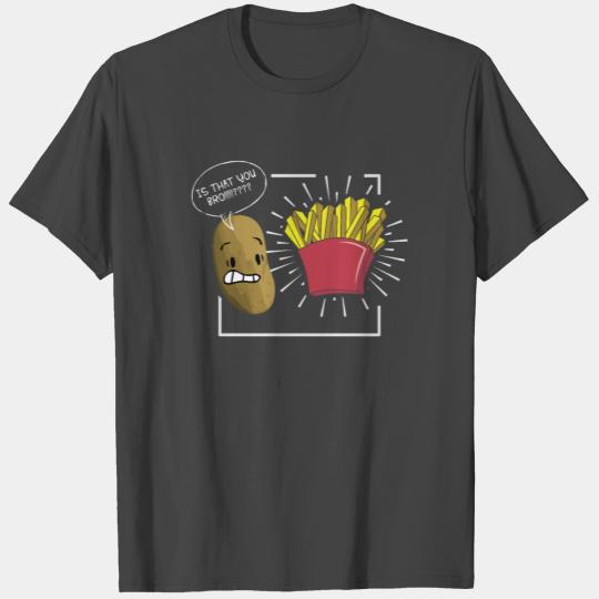 Potato and Fries T Shirts