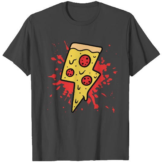pizza Italy Italian fast food restaurant cheese T Shirts