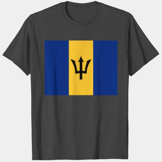 Flag of Barbados (bb) T Shirts