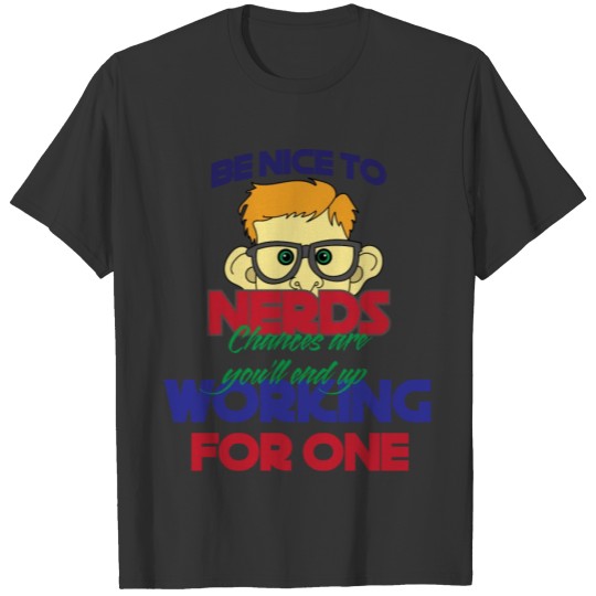 Professor Nerd Brillant Student Computer Science M T-shirt